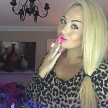 leopard print body suit worn